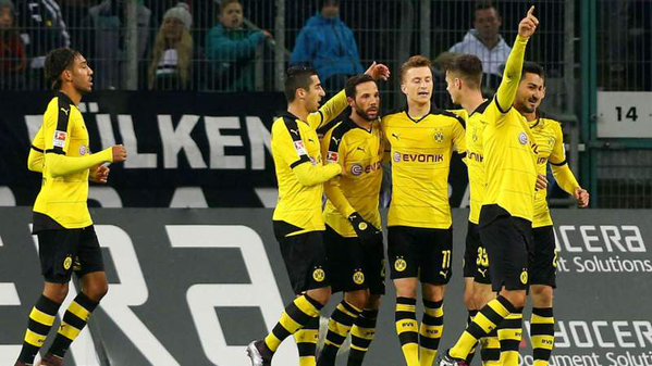 Video bàn thắng: M'Gladbach 1-3 Dortmund (Vòng 18 Bundesliga)