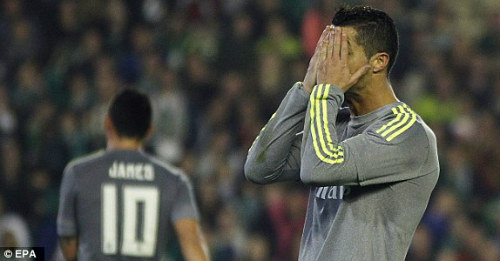 VIDEO: Màn trình diễn đáng thất vọng của Ronaldo trước Real Betis
