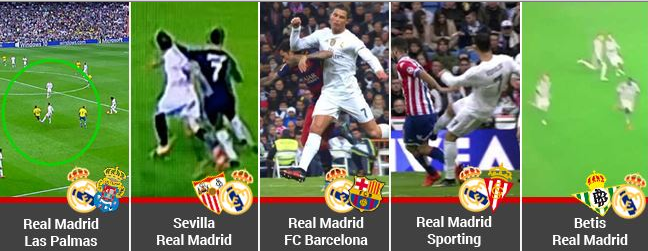 VIDEO: 5 tình huống Ronaldo chơi bóng như Pepe ở mùa giải năm nay