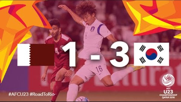 HIghlights U23 Qatar 1-3 U23 Hàn Quốc: Bùng nổ phút cuối!