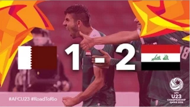 Video bàn thắng: U23 Qatar 1-2 U23 Iraq (Tranh 3-4 VCK U23 châu Á 2016)
