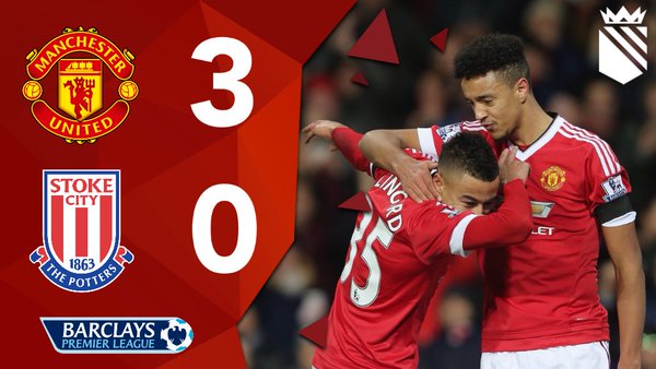 Highlights Man Utd 3-0 Stoke: Ấn tượng hàng công!