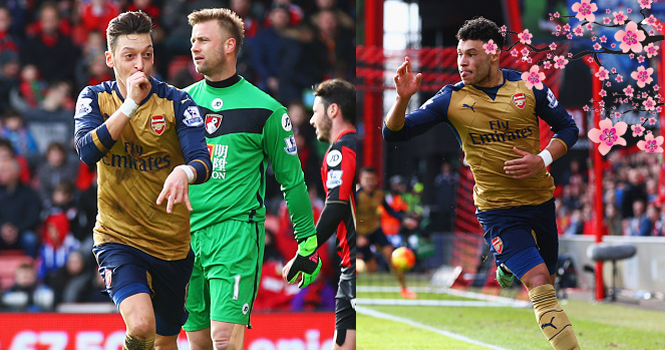 Thắng Bournemouth, Arsenal nối gót Spurs vượt qua M.C