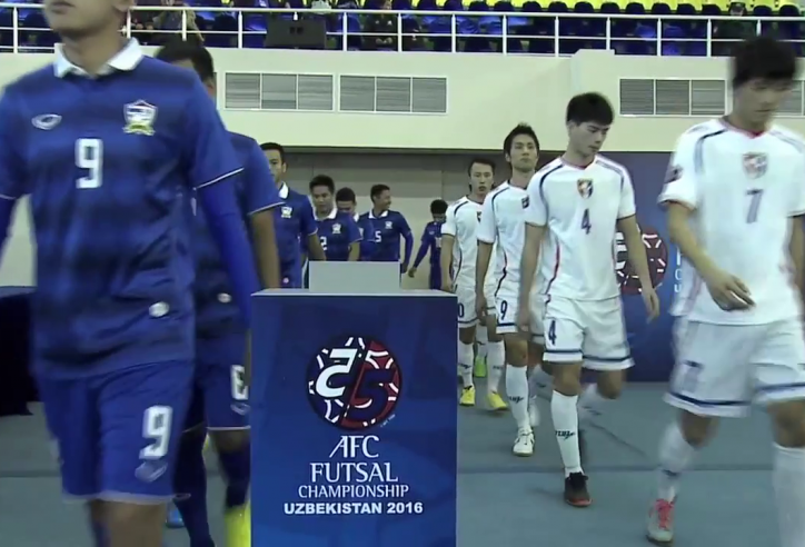 Video Futsal: Thái Lan 7-2 Đài Loan (Giải VĐ châu Á 2016)