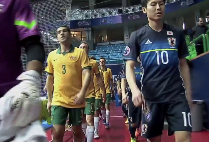 Video Futsal: Nhật Bản 3-1 Australia (Giải VĐ châu Á 2016)