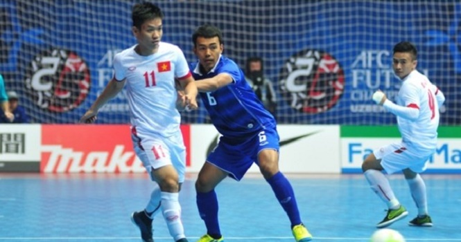 Tiết lộ đối thủ của tuyển futsal VN tại vòng play-offs World Cup 2016