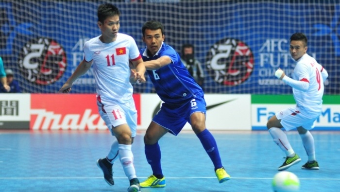 Video Futsal: Việt Nam 1-3 Thái Lan (Giải VĐ châu Á 2016)