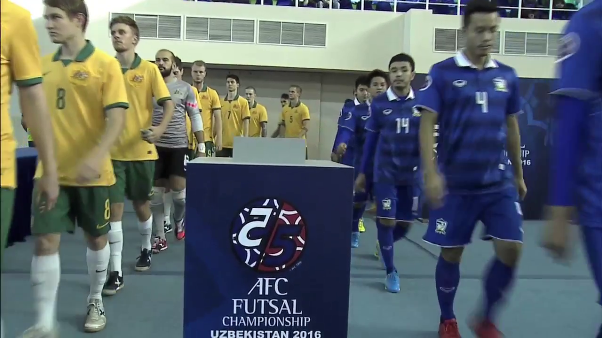 Video Futsal: Thái Lan 6-1 Australia (Tứ kết giải VĐ châu Á 2016)