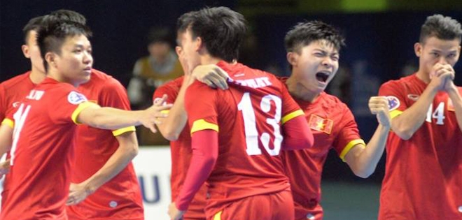 Xác định được 9 đại diện dự Futsal World Cup 2016