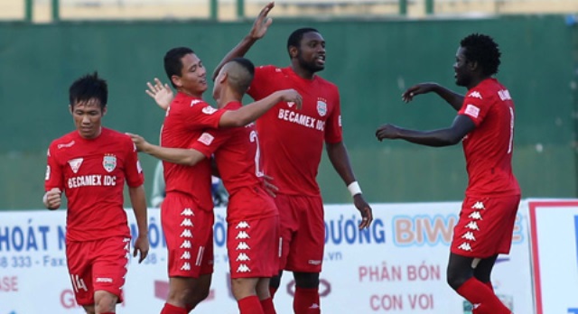 Video bàn thắng: B.Bình Dương 2-0 Cần Thơ (Vòng 1 - V.League 2016)