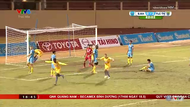 Video bàn thắng: Khánh Hòa 0-2 Thanh Hóa (Vòng 2 V-League 2016)