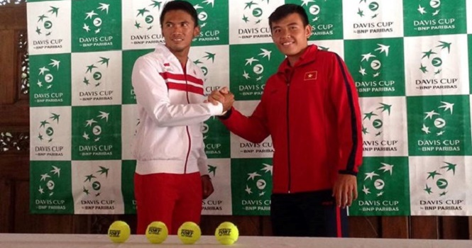 Davis Cup 2016: Hoàng Nam giúp tuyển VN hòa trong ngày ra quân