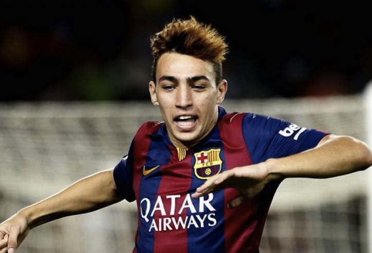 VIDEO: Bàn mở tỷ số ở ngay phút thứ 8 của Munir cho Barca