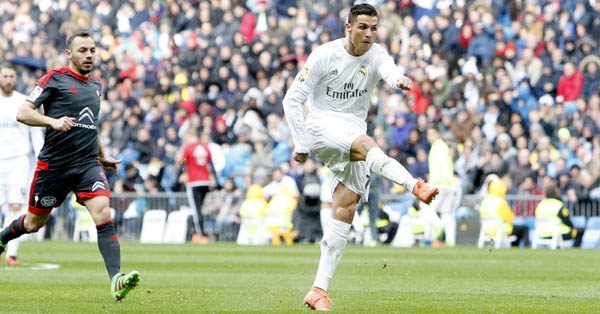 Ronaldo lập poker, Real hủy diệt Celta Vigo