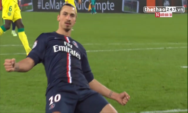 VIDEO: Tình huống Ibrahimovic ghi bàn và ăn mừng trong cùng 1 khoảnh khắc