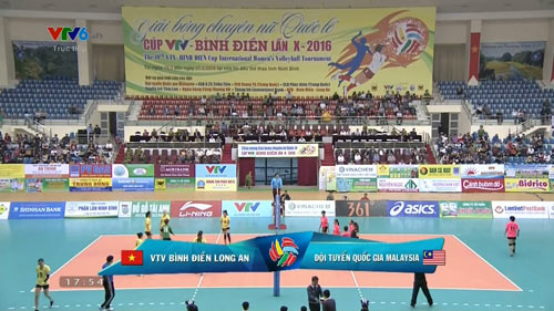 Video bóng chuyền: VTV Bình Điền Long An 3-0 Malaysia