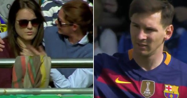 VIDEO: Fan nữ xinh đẹp choáng váng vì bị Messi sút gẫy tay