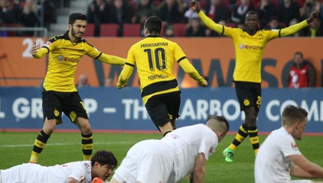 Video bàn thắng: Augsburg 1-3 Dortmund (Vòng 27 - Bundesliga)