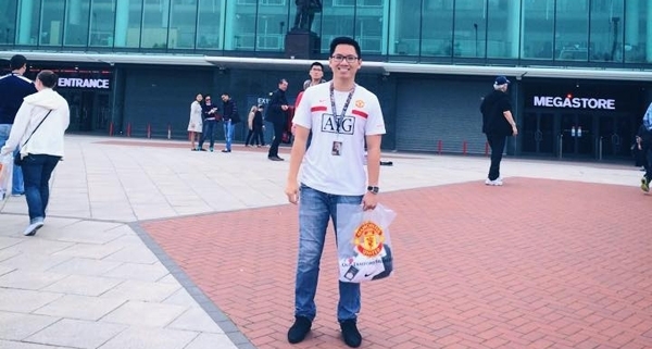 Hành trình đến Old Trafford ‘vô đối’ của một sinh viên Việt Nam