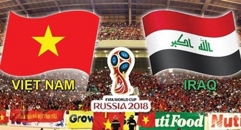 Kết quả trận đấu giữa ĐT Iraq và ĐT Việt Nam