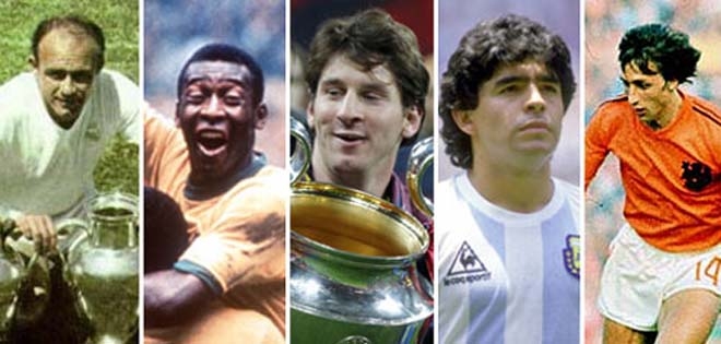 Messi lọt vào ĐH vĩ đại nhất thế giới cùng Pele và Maradona