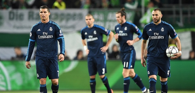Real Madrid đối mặt nguy cơ bị loại sau trận thua Wolfsburg