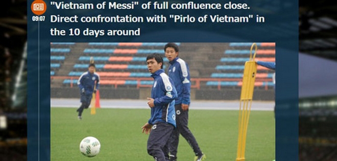 Báo Nhật ví Công Phượng là Messi, Tuấn Anh là Pirlo của Việt Nam