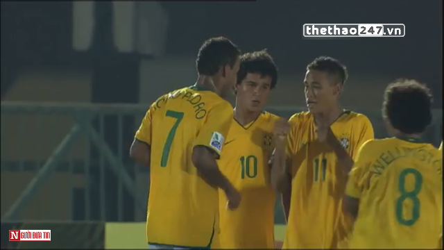 VIDEO: Neymar tự kiến tạo và ghi bàn thời U17