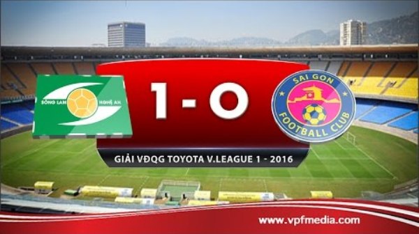 Video bàn thắng: SLNA 1-0 Sài Gòn FC (Vòng 5 V-League 2016)