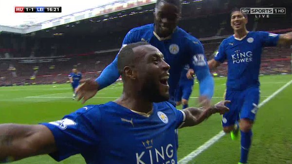 VIDEO: Wes Morgan gỡ hòa, MU 1-1 Leicester