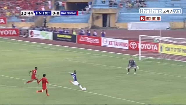 Video bàn thắng: Hà Nội T&T 2-1 Hải Phòng (Vòng 9 V-League 2016)