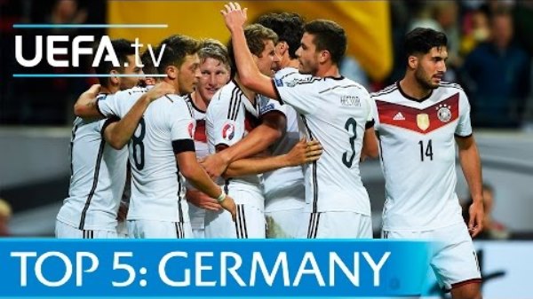 VIDEO: Top 5 bàn thắng đẹp của tuyển Đức tại vòng loại Euro 2016