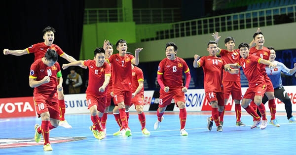 Xác định đối thủ của ĐT Futsal Việt Nam tại Futsal World Cup 2016