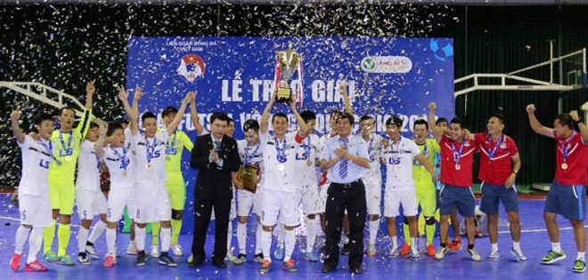 Vòng 14 giải Futsal VĐQG: Thái Sơn Nam chính thức lên ngôi