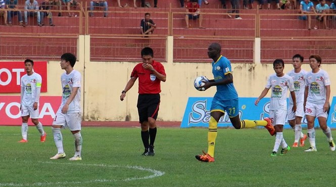 Video bàn thắng: Khánh Hòa 4-1 HAGL (Vòng 11 V-League 2016)