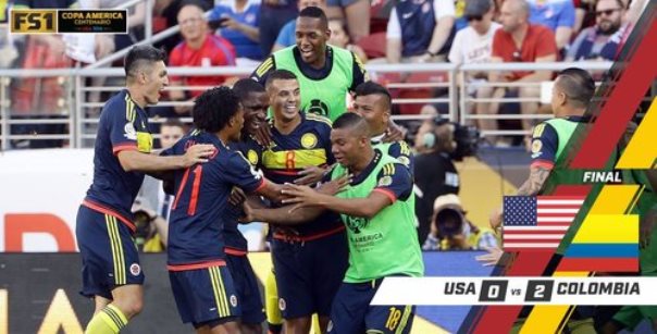 Video bàn thắng: Mỹ 0-2 Colombia (Copa America 2016)