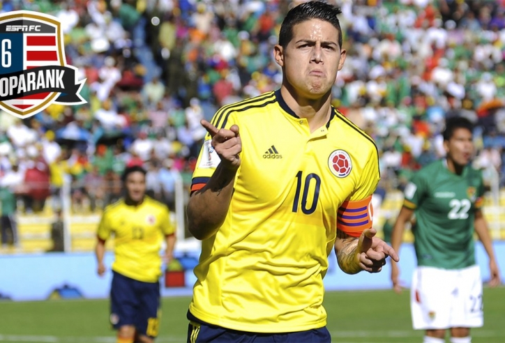 VIDEO: James Rodriguez ghi bàn nâng tỷ số lên 2-0 cho Colombia