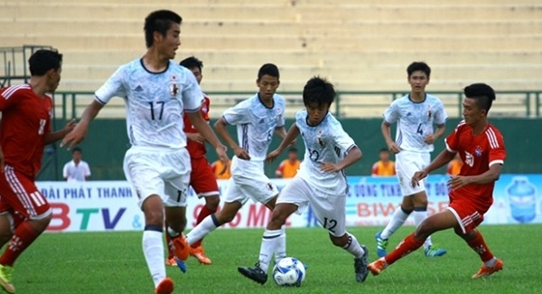 Không quen thời tiết, U16 Nhật Bản suýt thua trước đội trẻ Bình Dương