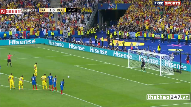 VIDEO: Romania gỡ hòa nhờ quả penalty đầu tiên của Euro 2016