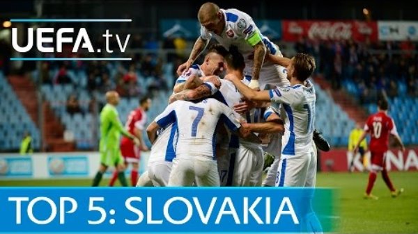 VIDEO: Top 5 bàn thắng đẹp của Slovakia ở vòng loại Euro 2016