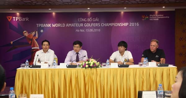 Khởi động giải ‘TPBank World Amateur Golfers Championship 2016’