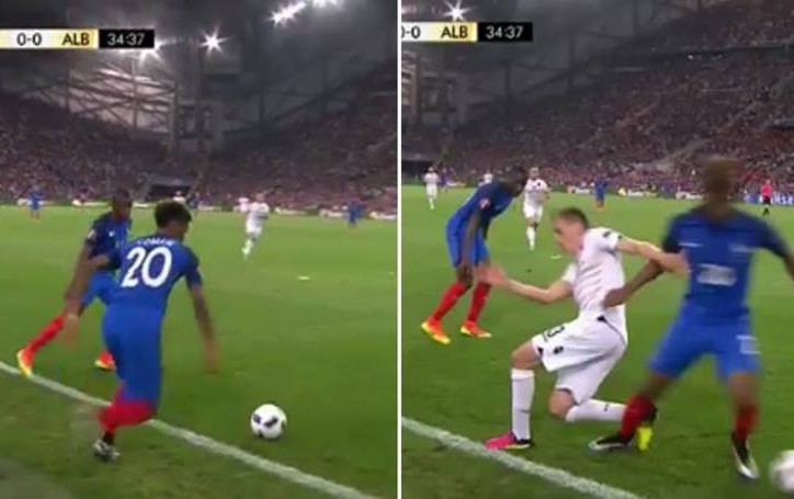 VIDEO: Kingsley Coman và những pha xoay compa cực chất ở Euro 2016