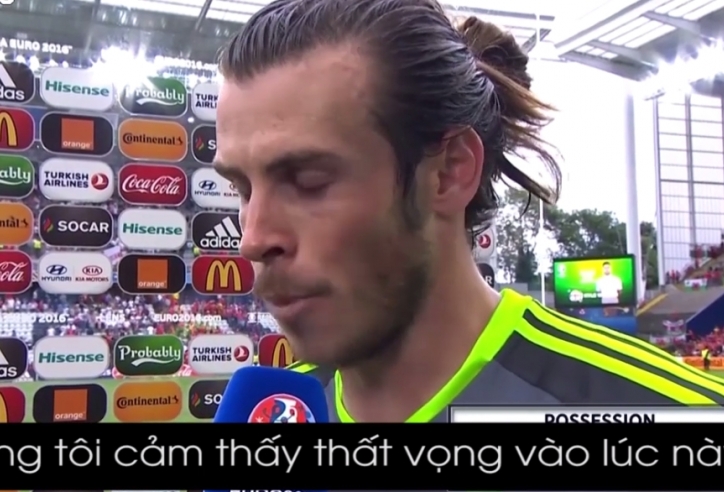 Nhật ký Euro 2016 17/6: Bale nói cứng sau trận thua Anh
