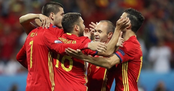 ĐHTB lượt 2 vòng bảng EURO 2016: Tây Ban Nha áp đảo