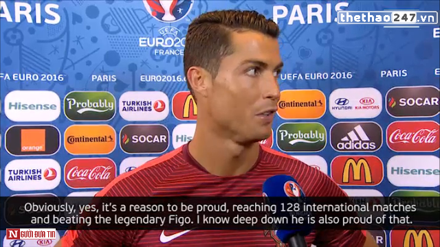Video phỏng vấn: Ronaldo buồn dù lập kỷ lục mới