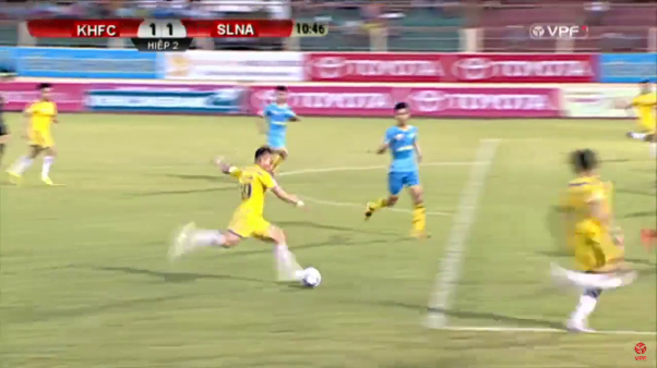 Video bàn thắng: Khánh Hòa 2-2 SLNA (Vòng 12 V-League 2016)