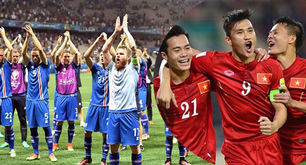 VIDEO: Kỳ tích của Iceland được so sánh với bóng đá Việt Nam