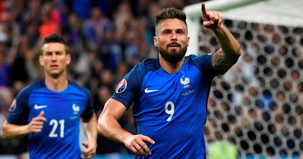 Chấm điểm Pháp vs Iceland: Tuyệt vời Olivier Giroud