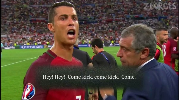 Hành động chứng minh vai trò đội trưởng của Ronaldo ở Bồ Đào Nha