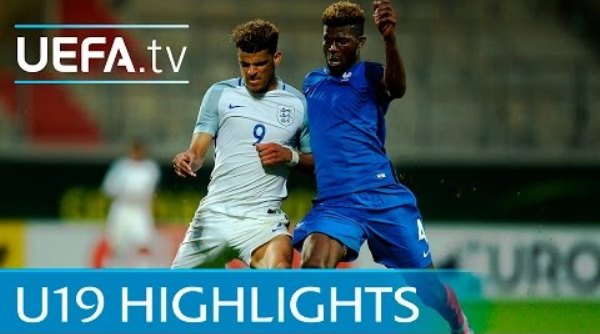 Video bàn thắng: U19 Anh 2-1 U19 Pháp